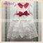 2015 new design girls lace dress kids girls smoking dresses with Collar