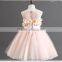 2016 New Blue Princess Dress For Little Girl Adorable Girl Party Dress Cute Kids Wear GD90427-9