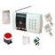 8 zone wired alarm system with 16 wireless zone