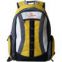 Sports backpack/school backpack/large volume/600D/foam back padding/organizer/yellow+grey+white (GO-001)