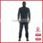 guangzhou shuliqi hot selling mens sport fitted tracksuit 100 cotton plain tracksuits in black