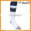 Organic Cotton Socks/stripe Football Socks /wholesale Custom Colorful Socks