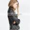 Black Women Faux Soft Leather Jackets Blazer Zippers Coat Motorcycle Outerwear