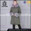 Wholesale tongxiang garment winter mens rabbit fur hooded coat