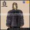 Luxuriant In Design Real Parka Multicolor fox Fur Loose Coat For Ladies