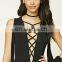 Wholesale Strappy Plunging Bodysuit Sexy Womens Nighty Club 2016 Latest Fashion Design