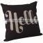 Top selling cheap new design car seat cushion cover fashion digital decor plain cotton throw pillow cover