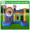 Funny park inflatable bouncy castle with slide for sale
