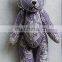 Customized Lace Teddy Bear Movable Mini Animal Plush Stuff Toys Key Bean Chain