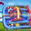 Giant inflatable combo slide with obstacle for kid
