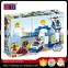 Funny series educational toys for kids 2016 newest Intelligent Police Station building block set