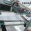 High quality gauze jumbo roll rewinder&folding&cutting machine