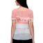 Peach Chiffon top for girls