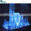 Stainless steel full color changing water feature chocolate fountain