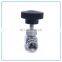 1/8" 1/4" 3/8" 1/2" BSP Equal female Thread SS 304 Stainless Steel Flow Control shut off Needle Valve