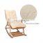 Wholesale Customized Indoor And Outdoor Garden Sun Beach Lounger Recliner Rattan Chair Cushion Pillow