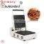 commercial electric liege waffle maker cookie machine waffle baking machine