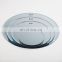 Round Mirror Candle Plate Set - Box of 12 Mirror Trays - 10 inch Diameter