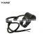 Waterproof ON-OFF-ON black color button aluminum material interrupteur motor motorcycle handlebar switch