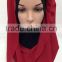 sew with an ninja underscarf 2015 big size headscarf beautiful flower one piece islamic muslim HIJAB