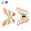 Empty Eyeshadow Pans Butterfly Shape Big Eye Shadows Empty Box Golden Eyeshadow-Palette Book