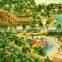 Water park  building models resin architecture model building