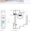 Micro Computer Din Rail Timer Digital Timer switch 24-265VAC/DC 10A Time Switch ZYT20