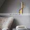 Modern Indoor Metal Copper Finish LED Wall Lamp Retro Decorative Wall Lamps