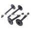 stainless steel A4 slotted mushroom self tapping screws