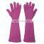 HANDLANDY Long arm Protection Puncture Rose Pruning Thorn Premium Cowhide Leather Resistant Gardening Gloves