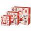 Christmas Design Lunch Kraft Gift Bags Large Lots Craft Paper Packing