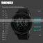 Black Silica Gel band 50m waterproof digital smart running watch