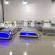 Italian LED light sofa set furniture living room sofas