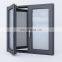 Shandong factory black color frame aluminum profile swing casement windows and doors