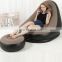 new arrival cheap factory price low MOQ Cafe inflatable Chaise recliner lounge sofa with footrest