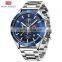 Mini Focus MF0283G Amazon Brand Quartz Wrist Watches Chrono Luxury Steel Mens Sport Watch Bands