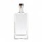 Rectangle 16 oz glass bottle with lids      Custom Design Glass Bottle       Clear Glass Liquor Bottles