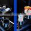 HFTM 4 in 1 universal black car visor tissue smart cellphone holder tray charger air freshener storage box electric mag safe