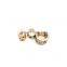 Custom graphite plug type brass self-lubricating slide bearing