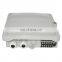 ABS material 2 inlet port 12 outlet ports engineer plastic Fiber Demarcation Closure FTTH Mini Optic Terminal drop Box