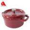 Cast iron pot 24cm soup pot thickened without coating