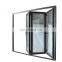 Modern Design New Villa House Sound Proof Aluminium Bi-Fold Folding Window