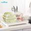 Compact Dish Rack Steel Dish Drainer Racks Wire Kitchen things Organizer and Holders