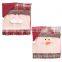 Christmas Chair Cover Classic Santa Claus Snowman Print Dining Chair Cap New Year Party Supplies Xmas