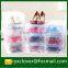 2016 factory supplies clear colorful pp shoe box