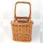 Hot Sale Vintage Wicker Wine Bottle Basket with Two Slots, Wine Bottle Storage, Dinner Table Picnic Wine Caddy Vietnam Supplier