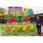 Zhongshan Tai Le amusement equipment children's small and medium-sized indoor and outdoor rotating flying chair flowers paradise yellow bee theme large exemption flying chair rotating honey pot