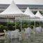 white color marquee pagoda 6x6m 30 person tent promotion tent