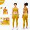 ECO Girls Fitness Sport Leggings Tights Pants Custom Logo Push Up Yoga Pants With Pocket