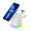 Custom Logo Abs Foldable Magnetic Wireless Portable Charger 3-In1 Magnetic Wireless Charger For Iphone